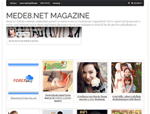 Tablet Screenshot of mede8.net